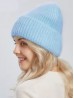 Hat - Knitted - Blue