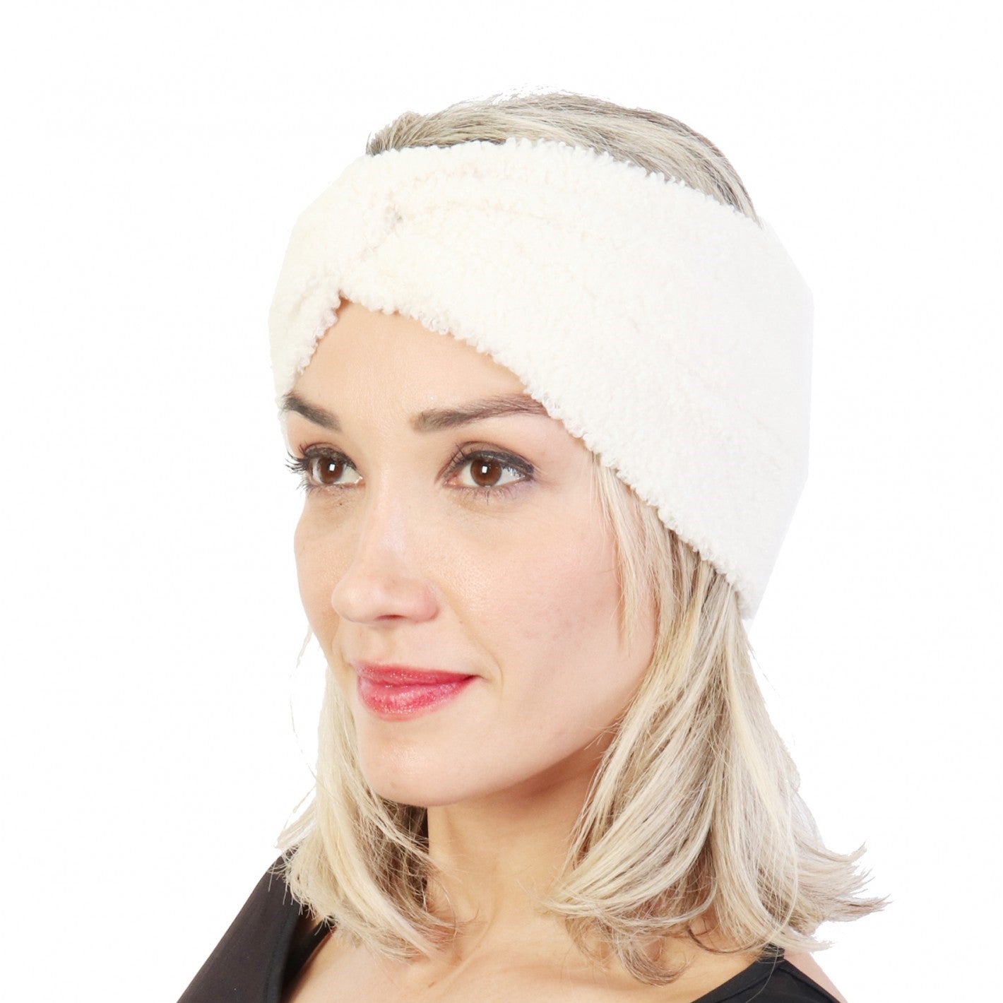 Headwrap - Fleece - White