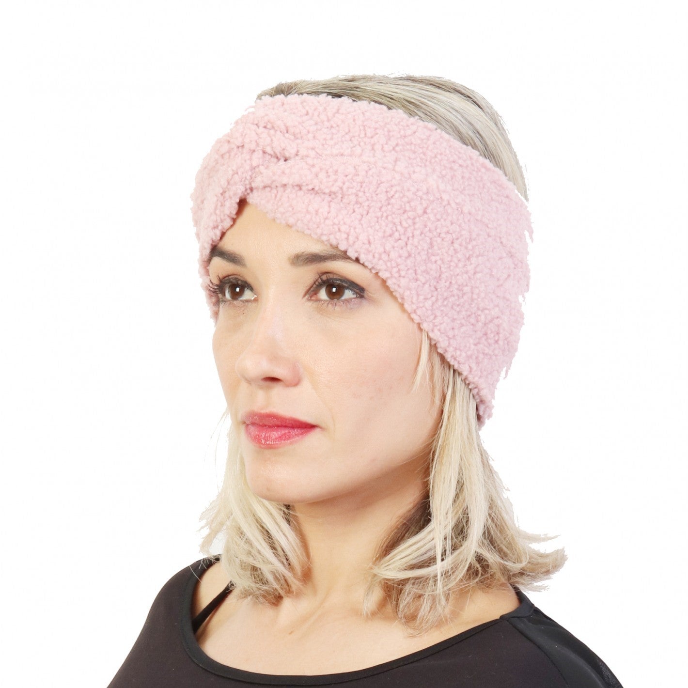 Headwrap - Fleece - Pink