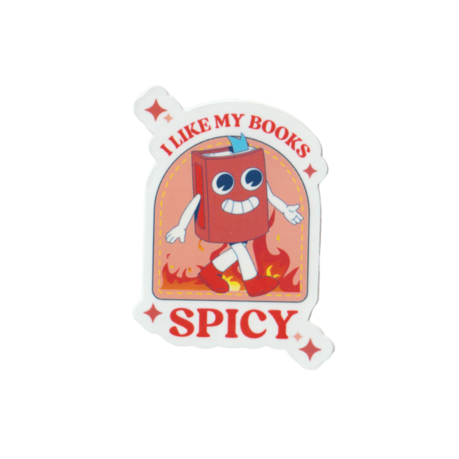 Sticker - I Like My Books Spicy