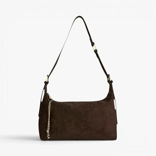 Skyla - Ivy - Suede Chocolate Brown