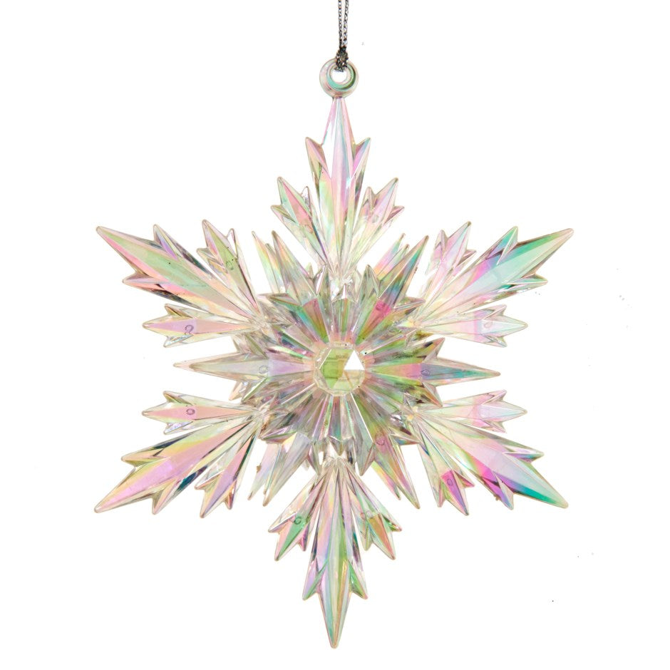 Ornament - Iridescent Snowflake