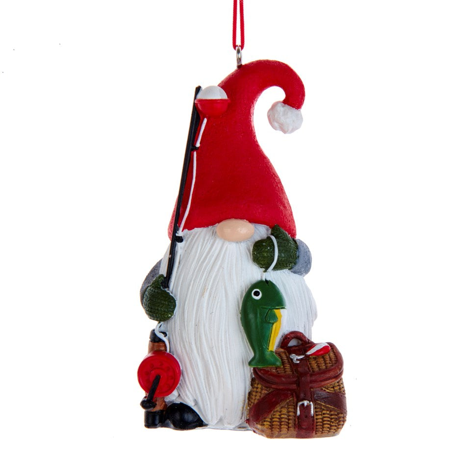Ornament - Gnome Fisherman