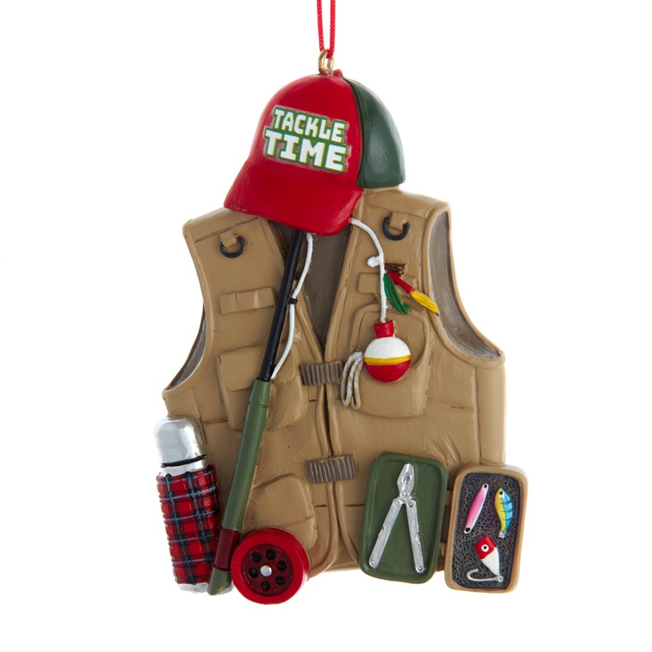 Ornament - Fishing Vest
