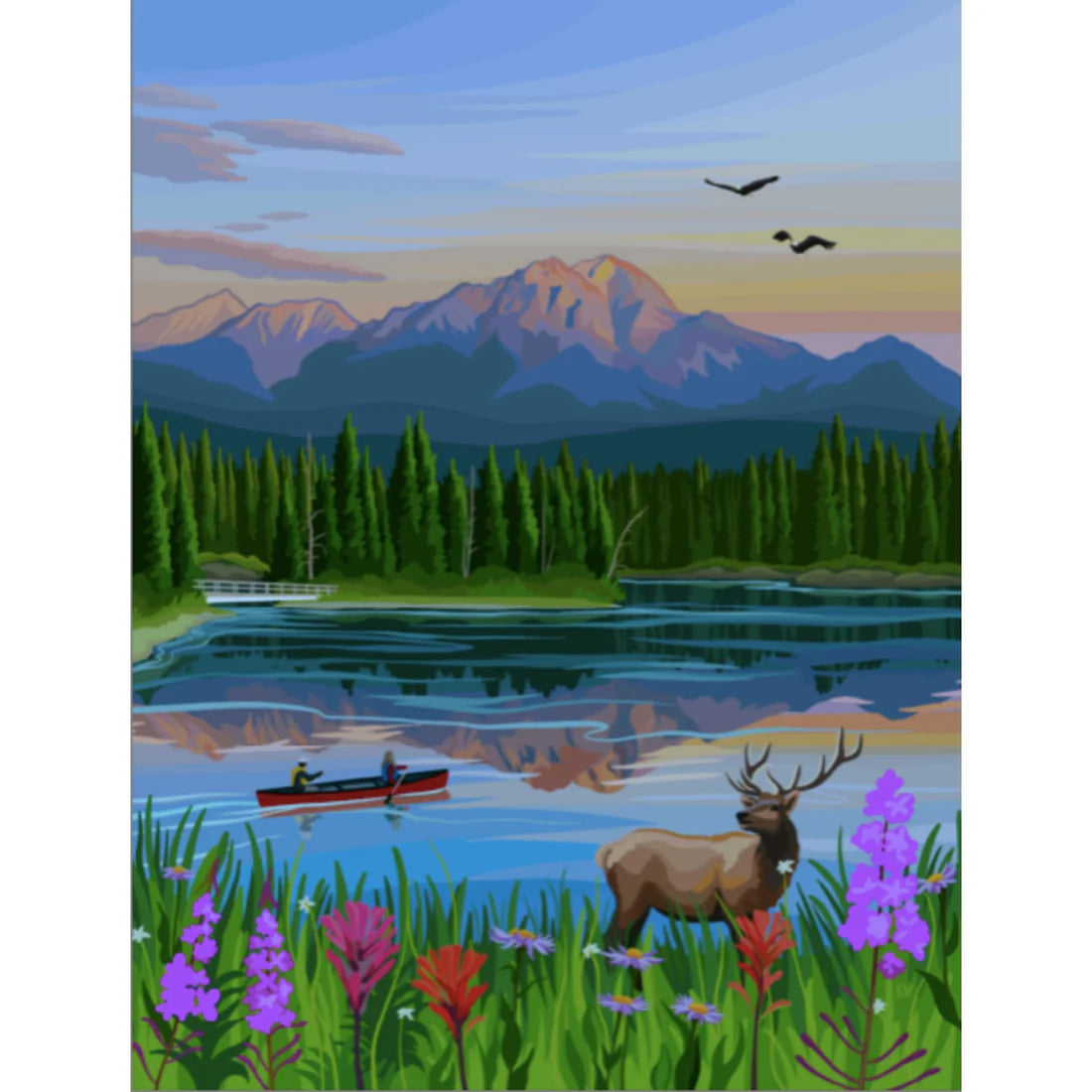 Puzzle - Jasper Flowers - 500 Piece