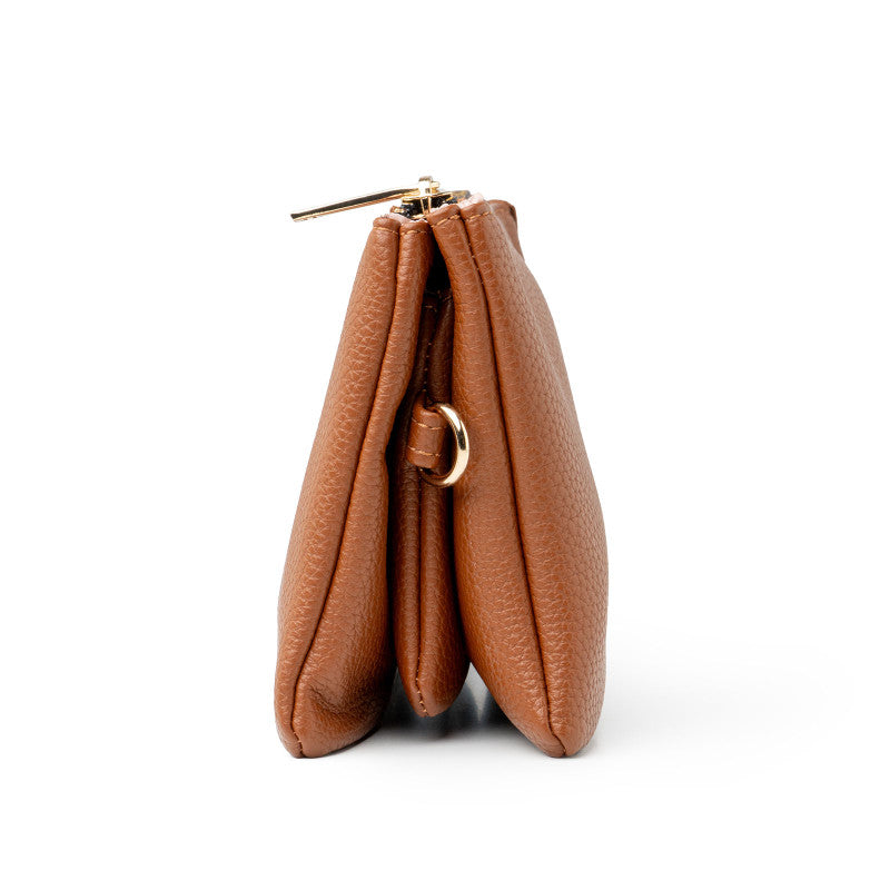 Bag - Kedzie Eclipse Crossbody Wallet - Chestnut