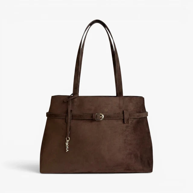 Skyla - Kennedy - Suede Chocolate Brown