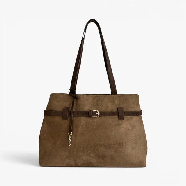 Skyla - Kennedy - Suede Mocha Brown