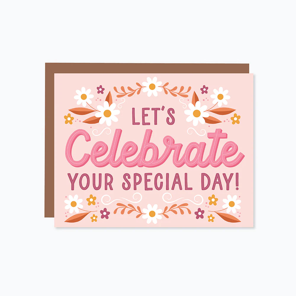 Card - Let's Celebrate Your Special Day