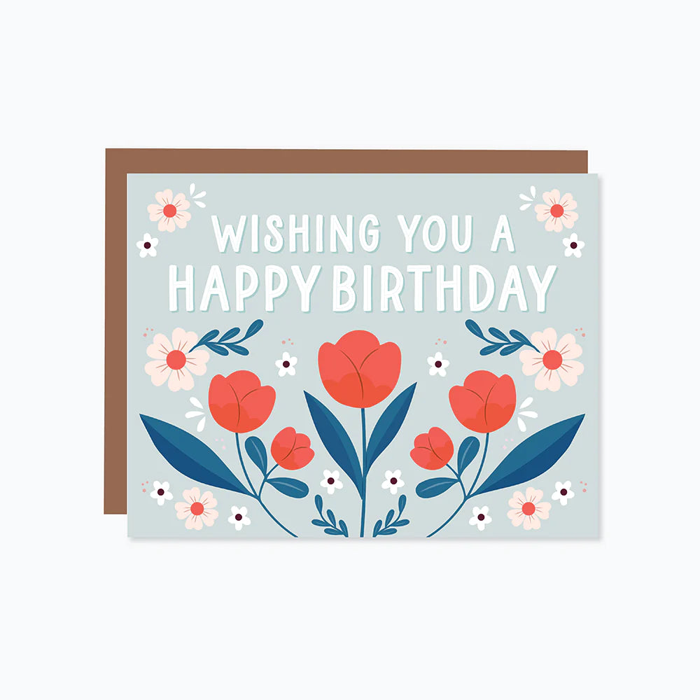 Card - Wishing You A Happy Birthday