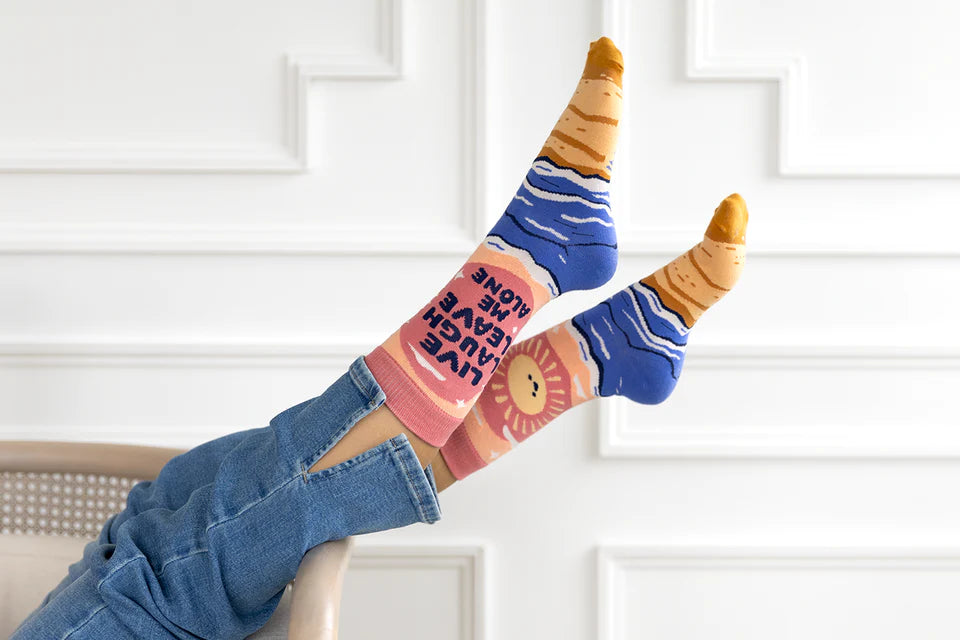 Socks - Small Crew - Live Laugh Leave Me Alone
