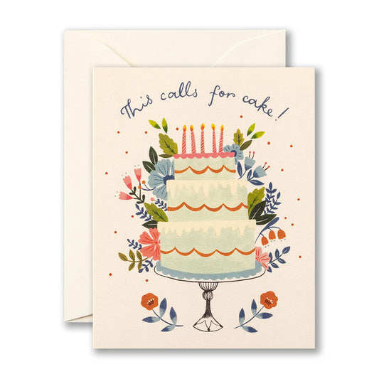 Card - Birthday - This Calls For Cake!