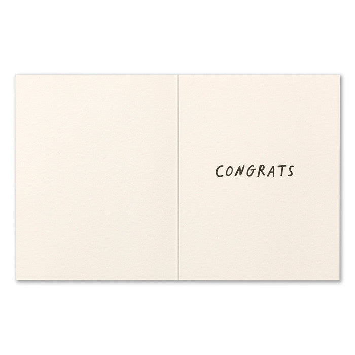 Card - Congrats - The Best News!
