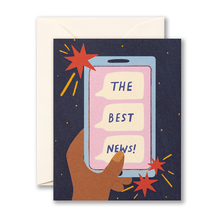 Card - Congrats - The Best News!