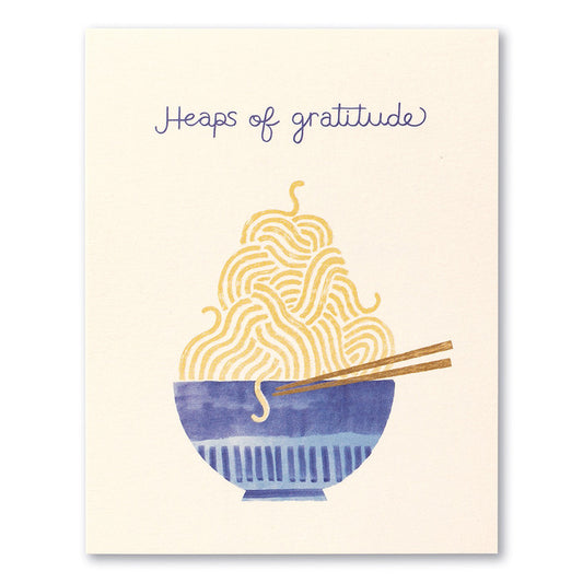 Card - Thank You - Heaps of Gratitude
