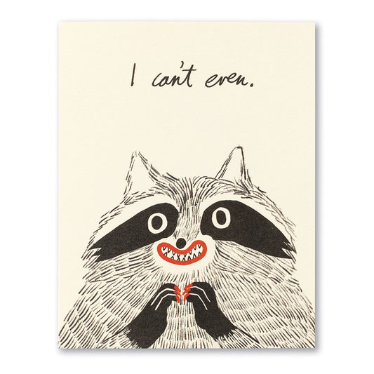 Card - Thank You - I Can't Even