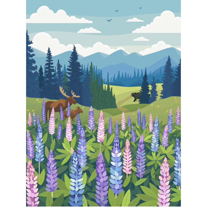 Puzzle - Lupines Meadow - 1000 Piece