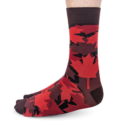 Socks - Large Crew - Maple Leaf
