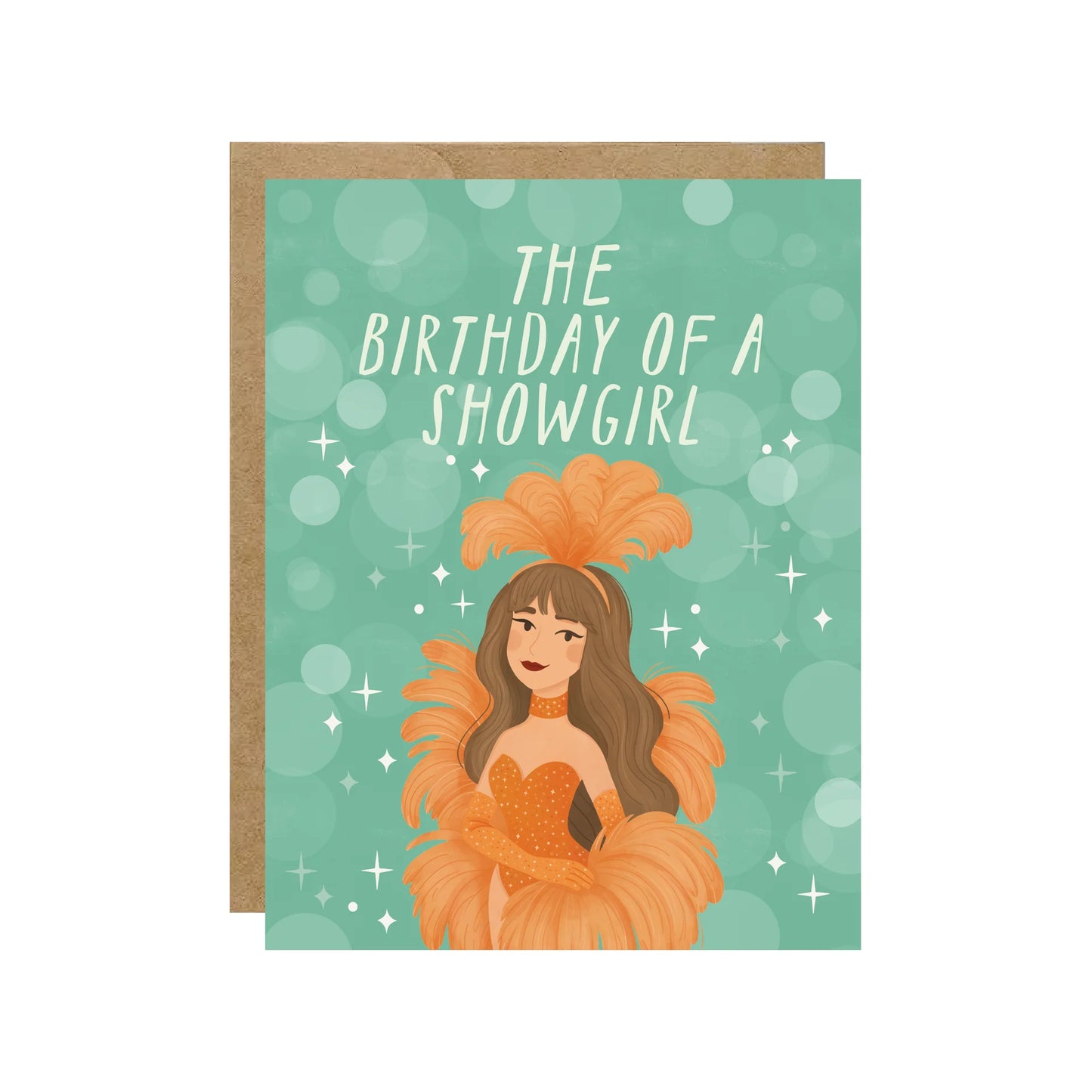 Card - Birthday - Showgirl