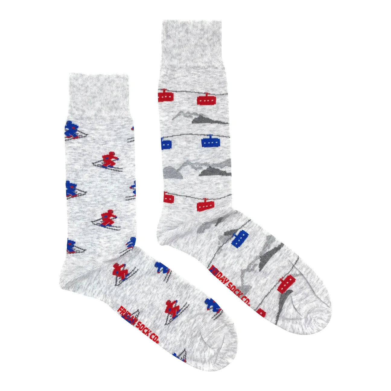 Socks - Large - Gondola & Skiier
