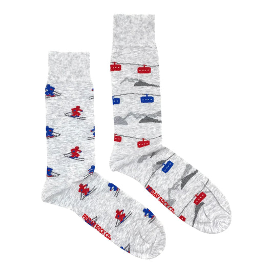 Socks - Large - Gondola & Skiier