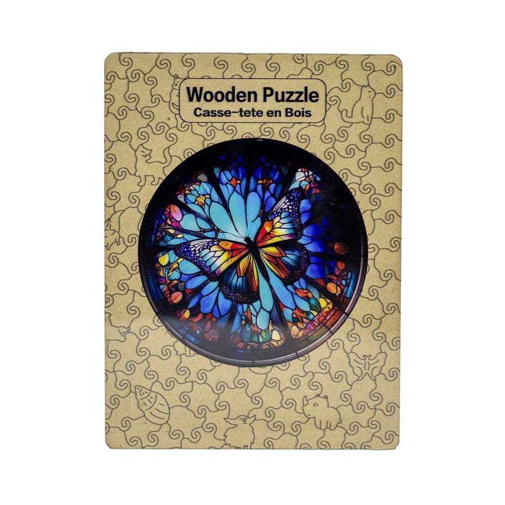 Puzzle - Wooden Butterfly - 187 Pieces