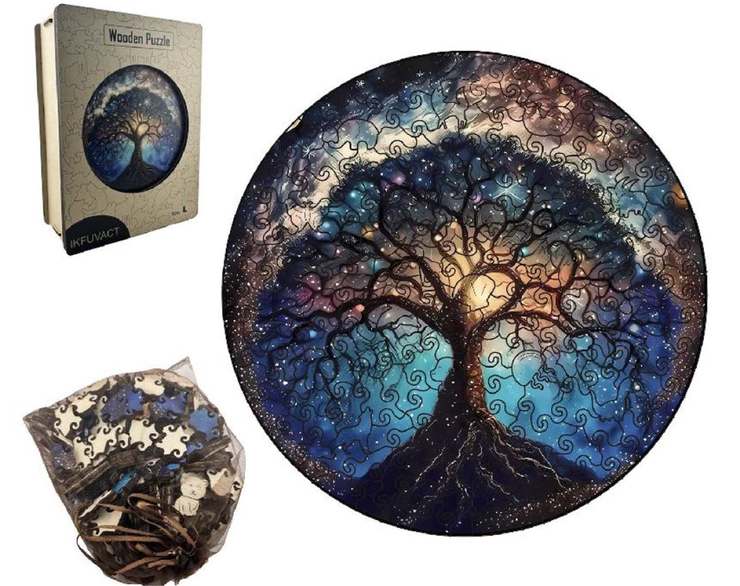 Puzzle - Wooden Tree of Life - 177 Pieces