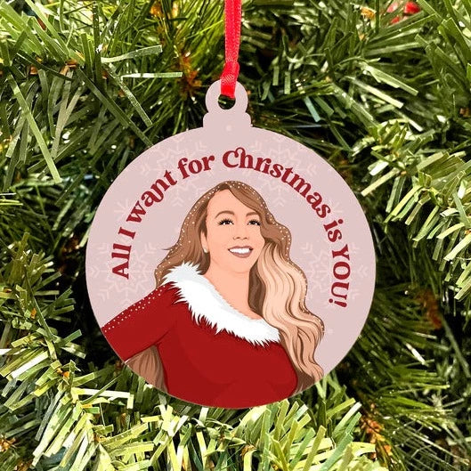 Ornament - Mariah Carey - All I Want For Christmas