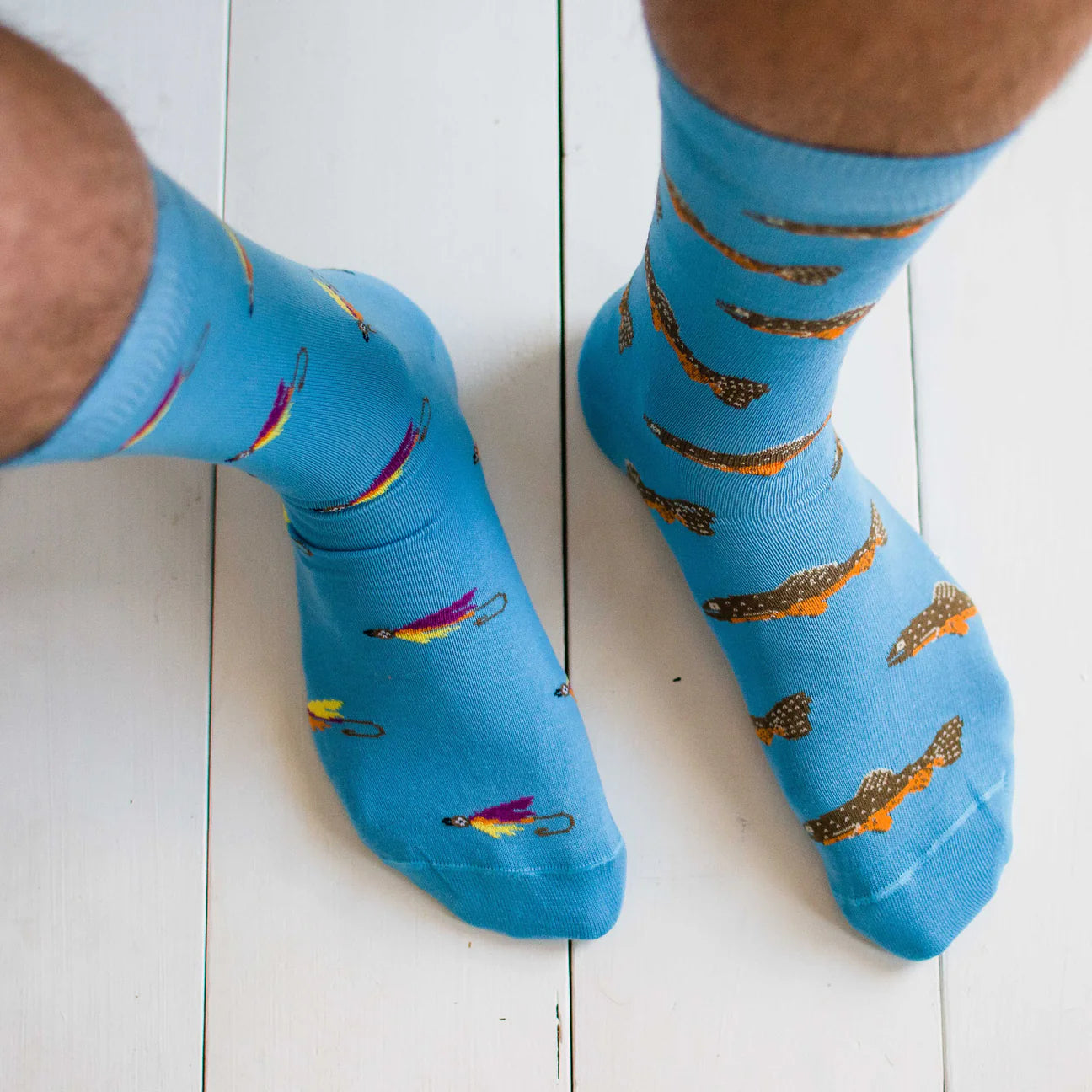Socks - Large - Trout & Fly