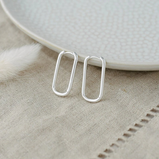 Hoop Earrings - Modo - Silver