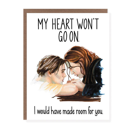 Card - Titanic - My Heart Won't Go On.