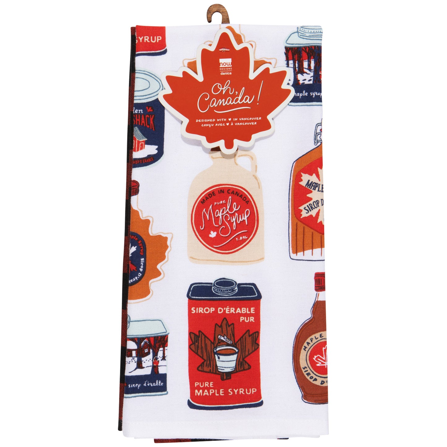 Dish Towel Set - Canadiana Maple Syrup - Set of 2