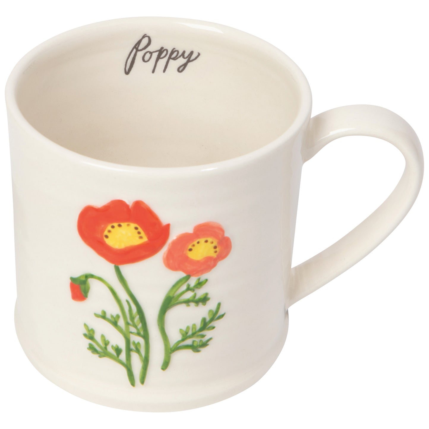 Mug - Embossed Poppy - 16oz