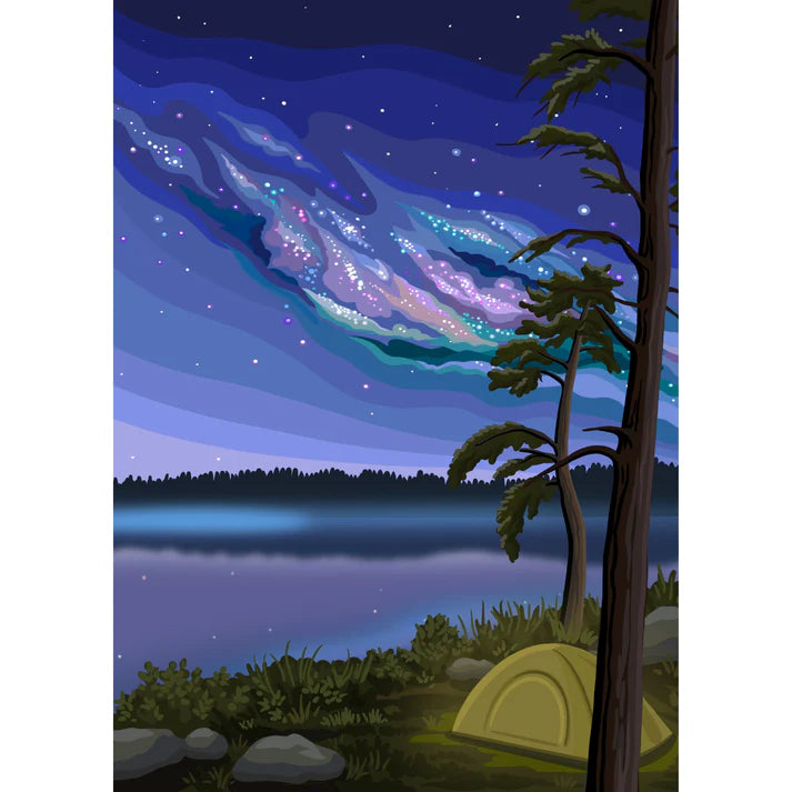 Puzzle - Northern Camping - 1000 Piece