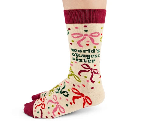Socks - Small Crew - Okayest Sister