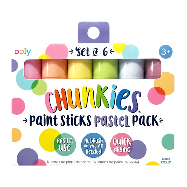 Paint Pens - Pastel Chunkies - Set of 6