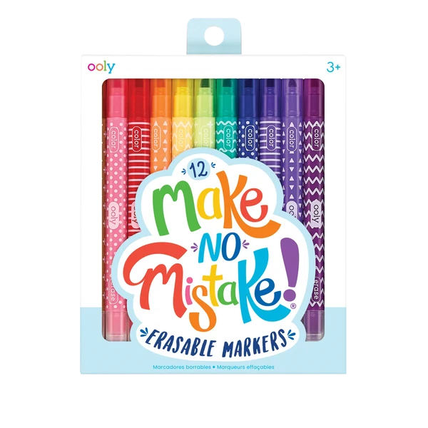 Markers - Erasable - Set of 12