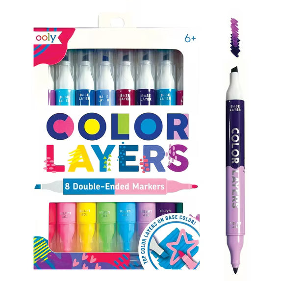 Markers - Colour Layers - Set of 8