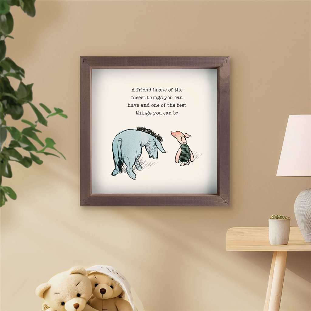 Sign - Winnie The Pooh - A Friend Is