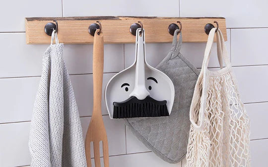 Dust Pan & Broom Set - Dustache