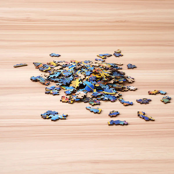 Puzzle - Wooden - Morpho Helena Butterfly