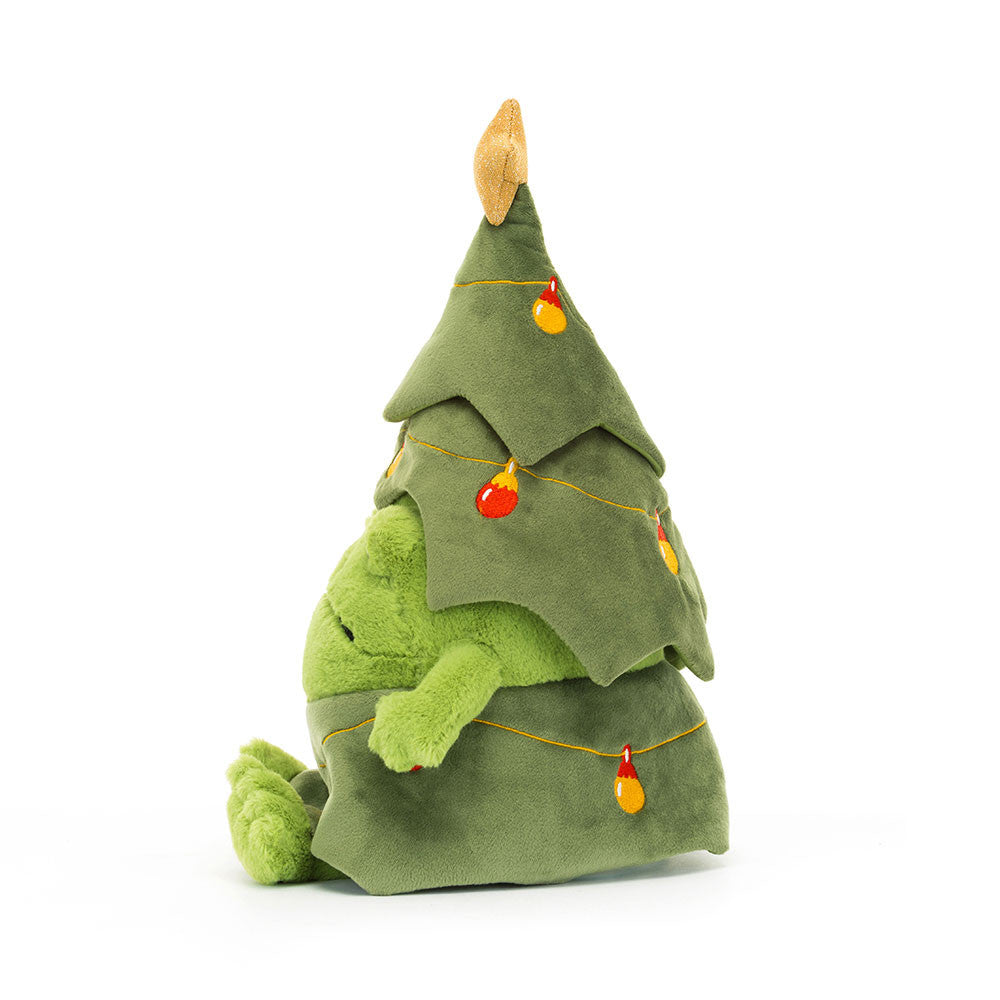 Jellycat - Ricky Rain Frog - Christmas Tree