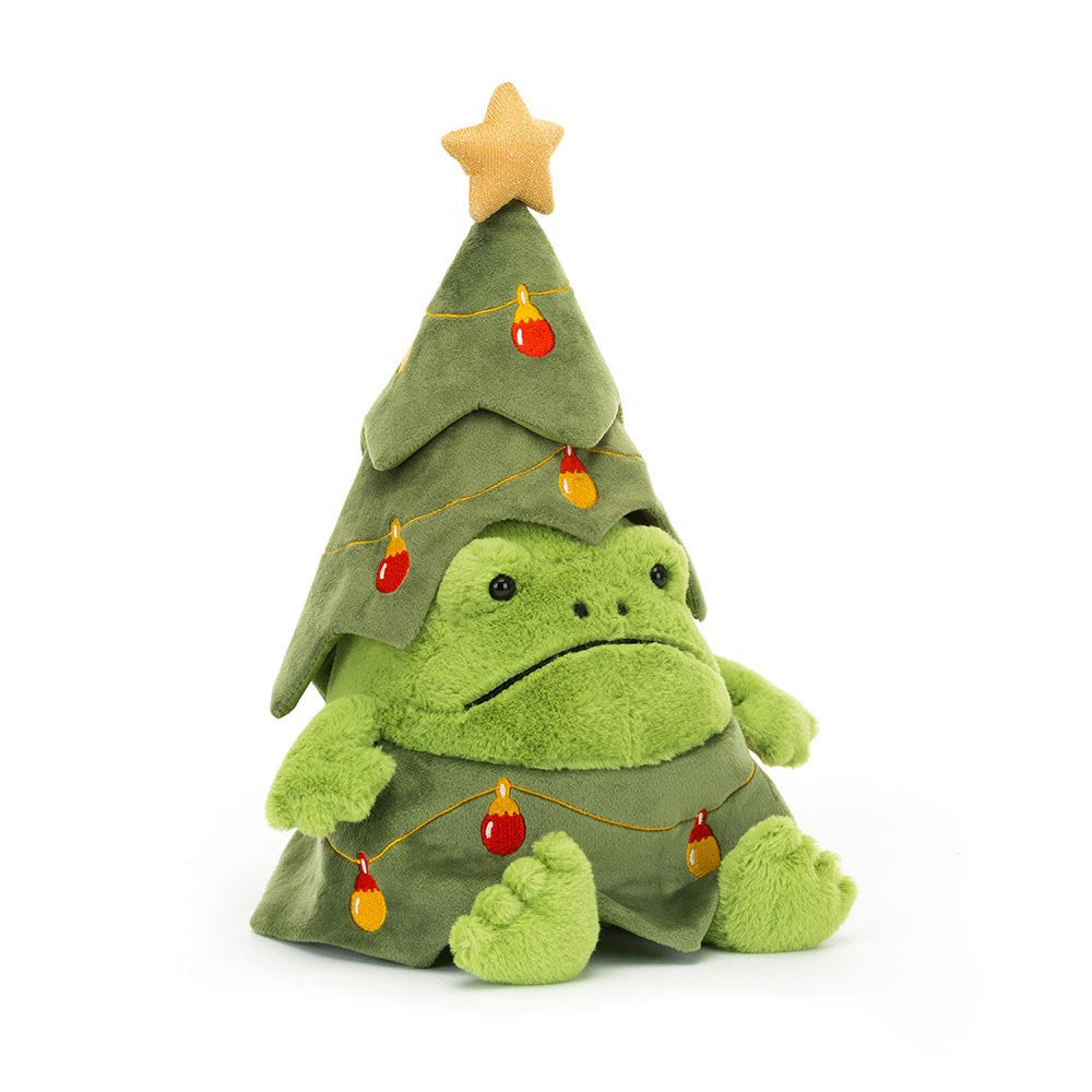 Jellycat - Ricky Rain Frog - Christmas Tree