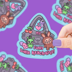 Sticker - Funky Little Keychains