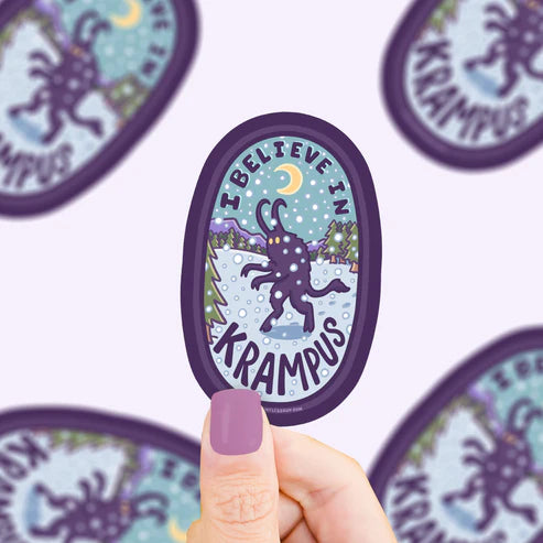 Sticker - I Believe In Krampus