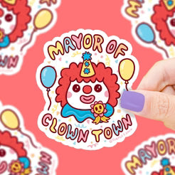 Sticker - Mayor of Clown Town