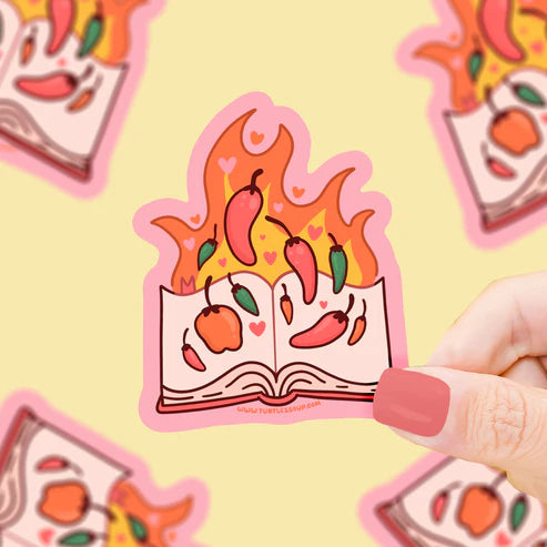 Sticker - Chili Flame Book