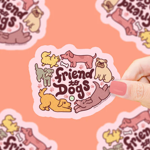 Sticker - Friend To Dogs