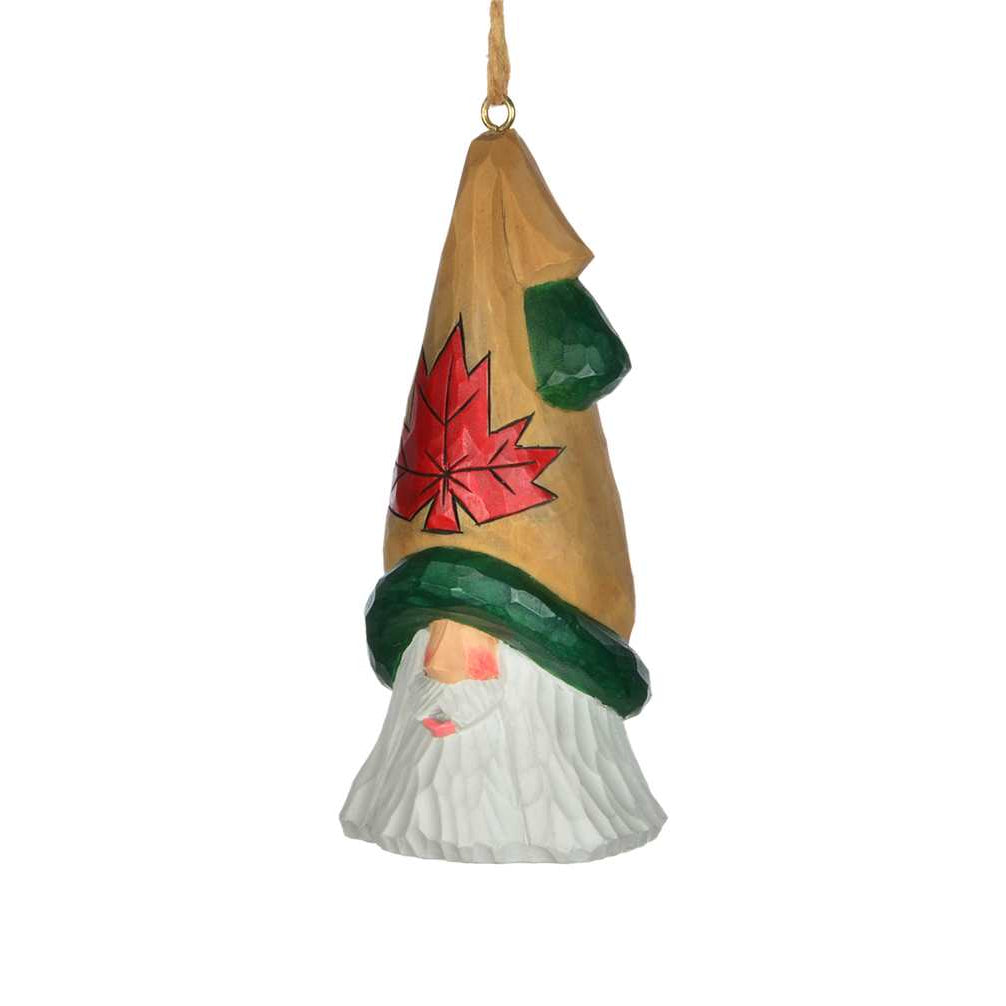 Ornament - Cottage Carvings -  Maple Leaf Hat