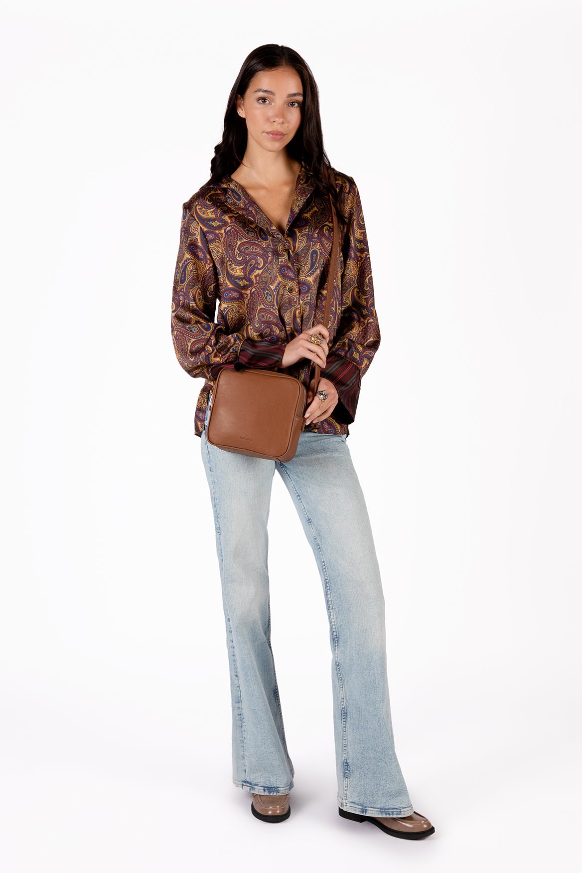 Matt & Nat - Rose Crossbody - Black